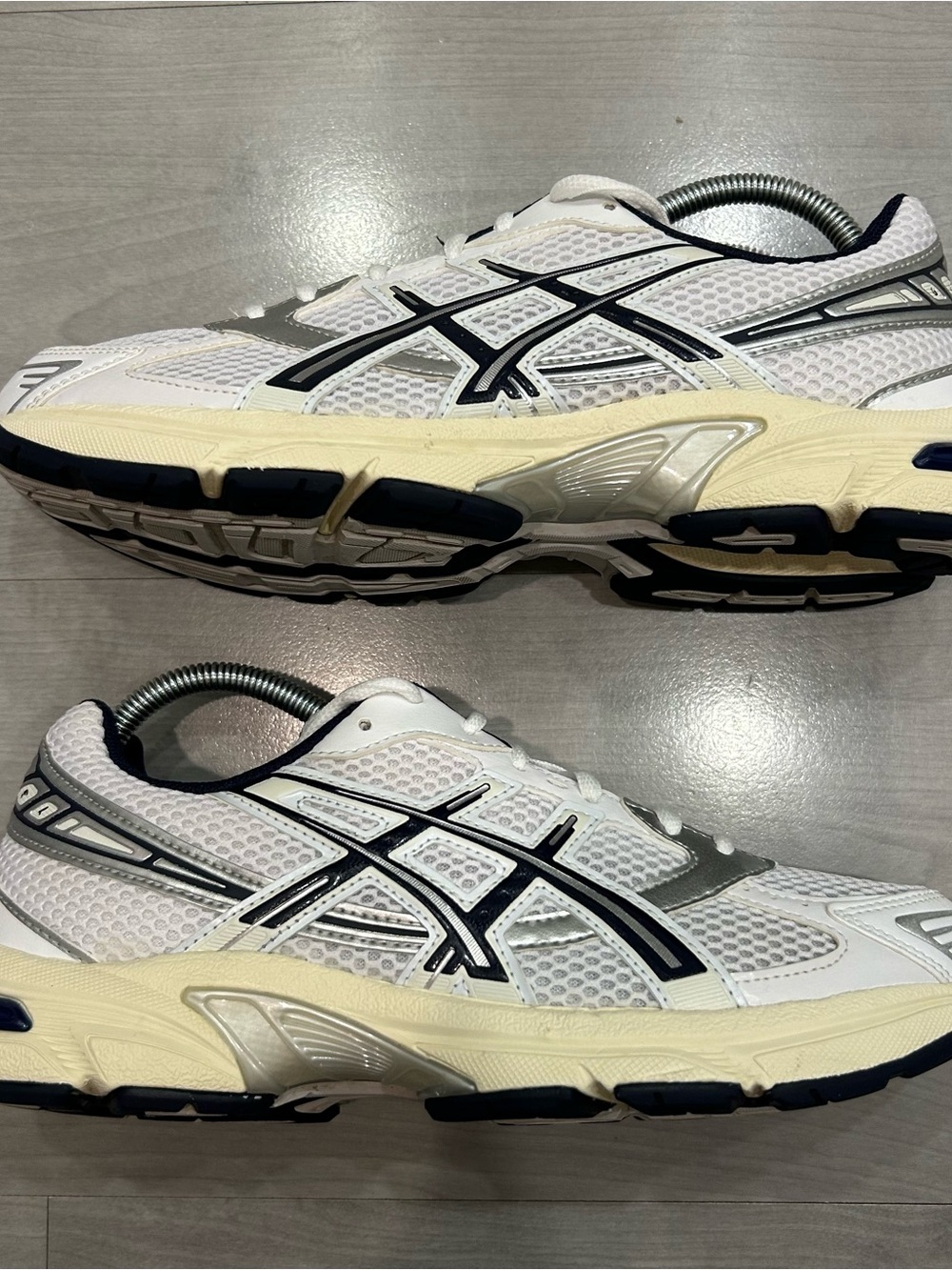 Asics Gel-1130 Womens Sz 10 Midnight Navy White Athletic Running Shoes Sneakers